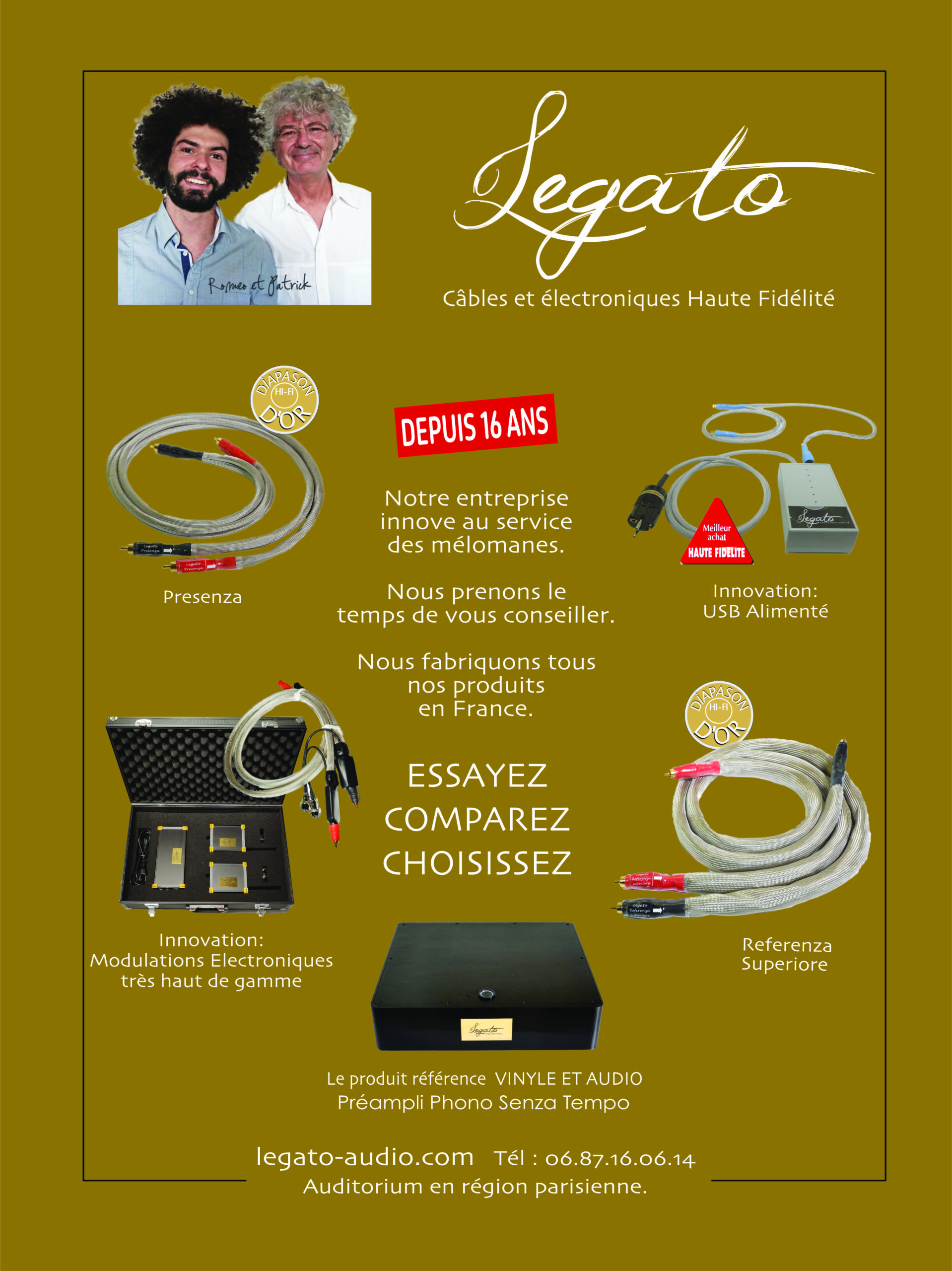 Le savoir-faire Legato